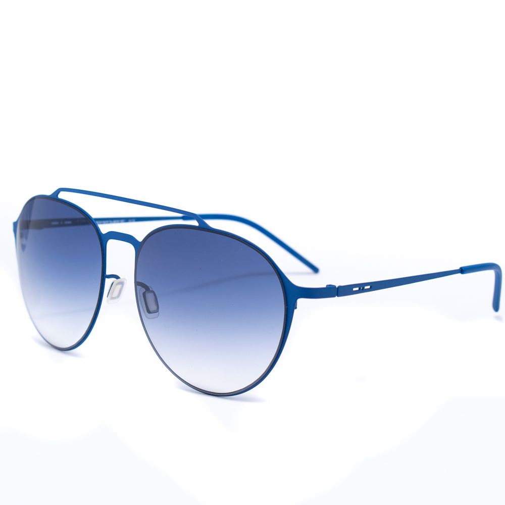 Blue Metal Sunglasses