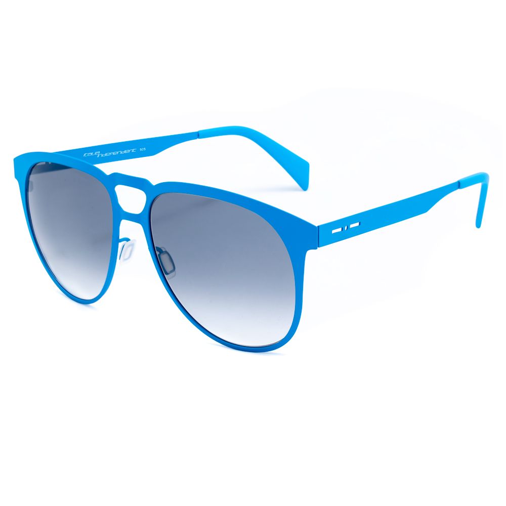 Blue Metal Sunglasses