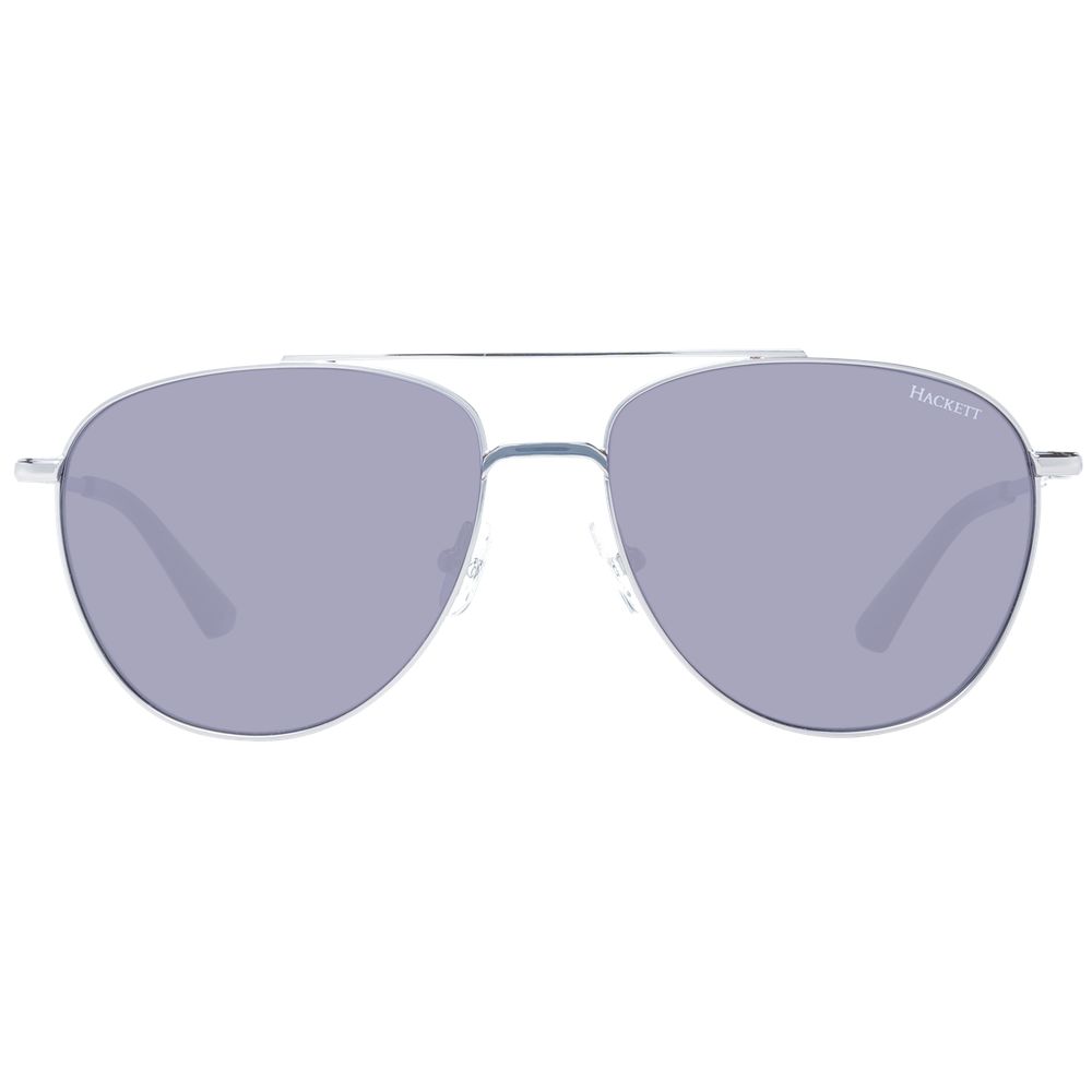 Gray Stainless Steel Sunglasses