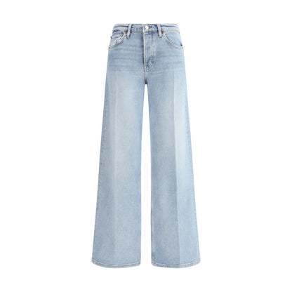Light Blue Cotton Jeans Denim