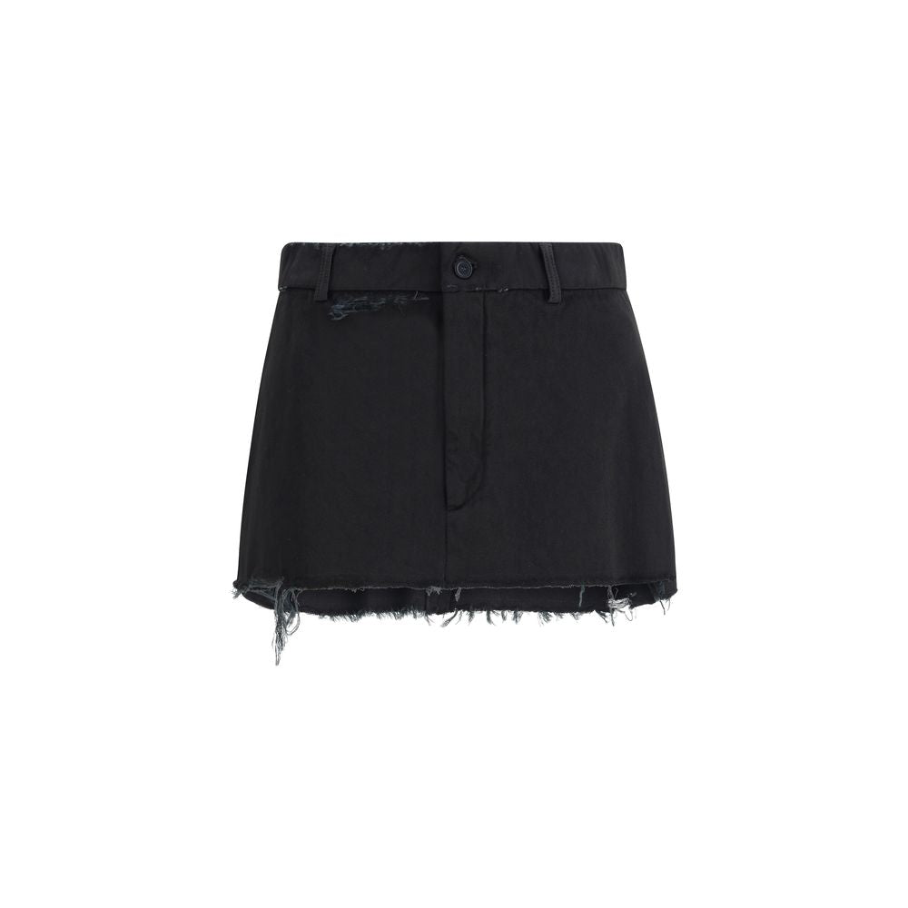 Fringed Miniskirt