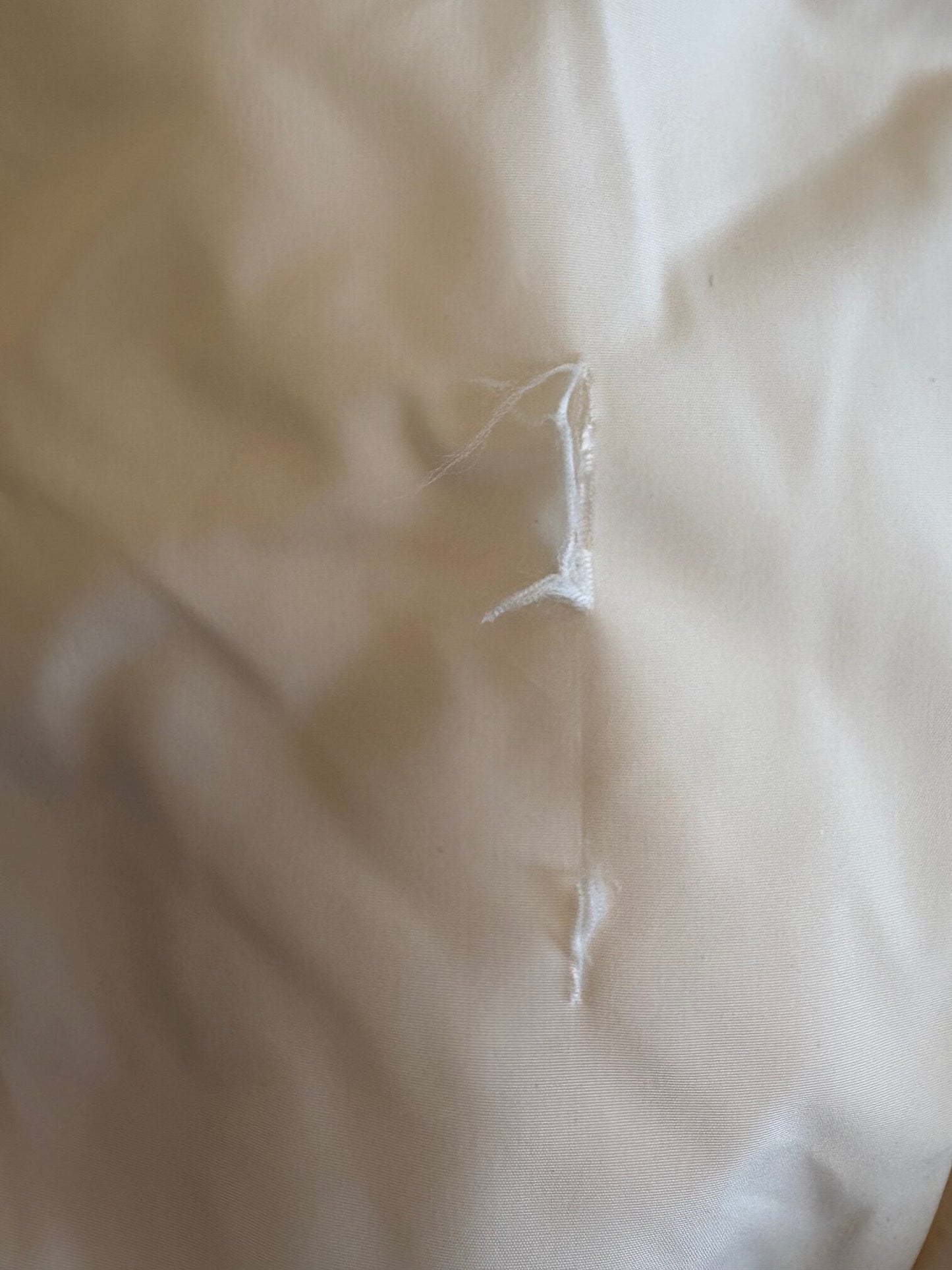 Off White Short Sleeves Maxi A-line Wrap Dress