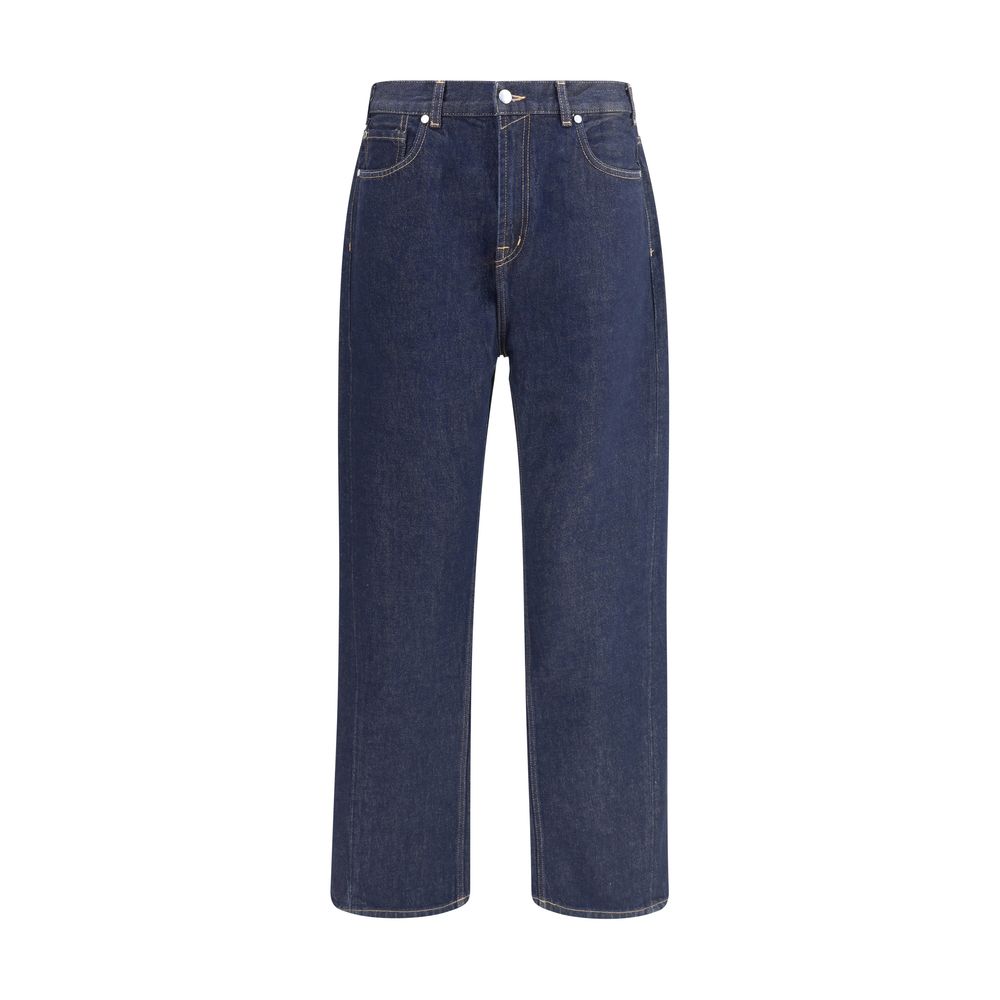 Blue Cotton Jeans Denim