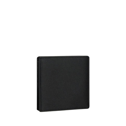 Black Calf Leather Bos Taurus Wallet
