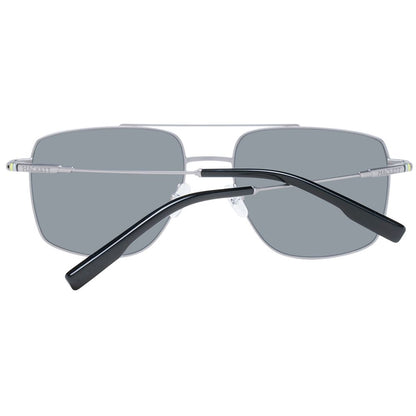 Gray Metal Sunglasses