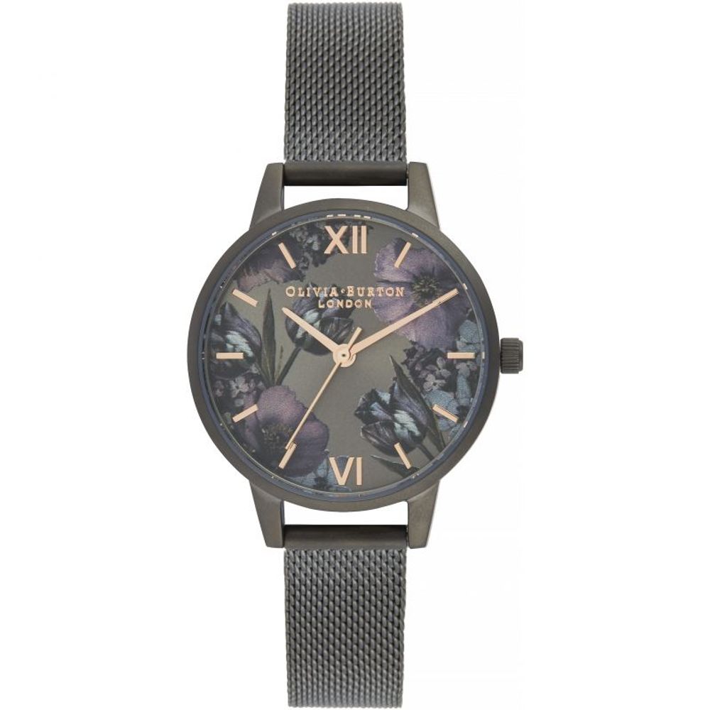 Black Stainless Steel Dress Watch
