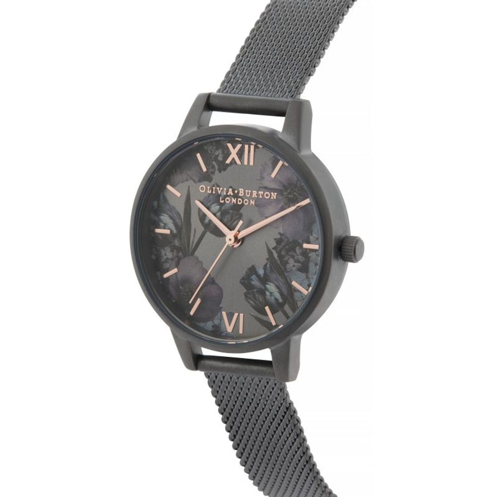 Black Stainless Steel Dress Watch