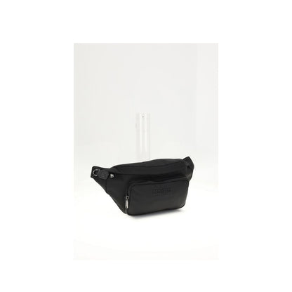 Black Polyamide Shoulder Bag