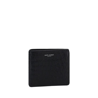 Black Calf Leather Bos Taurus Wallet