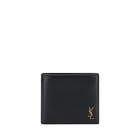 Black Calf Leather Bos Taurus Wallet