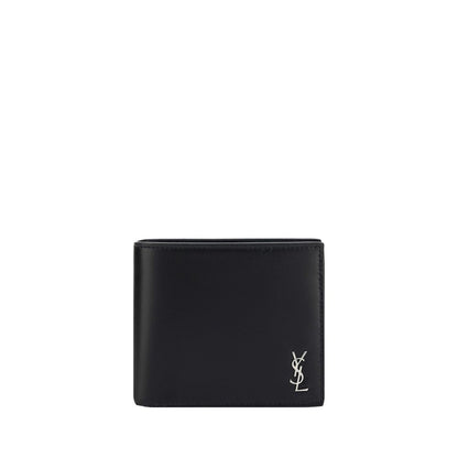 Black Calf Leather Bos Taurus Wallet