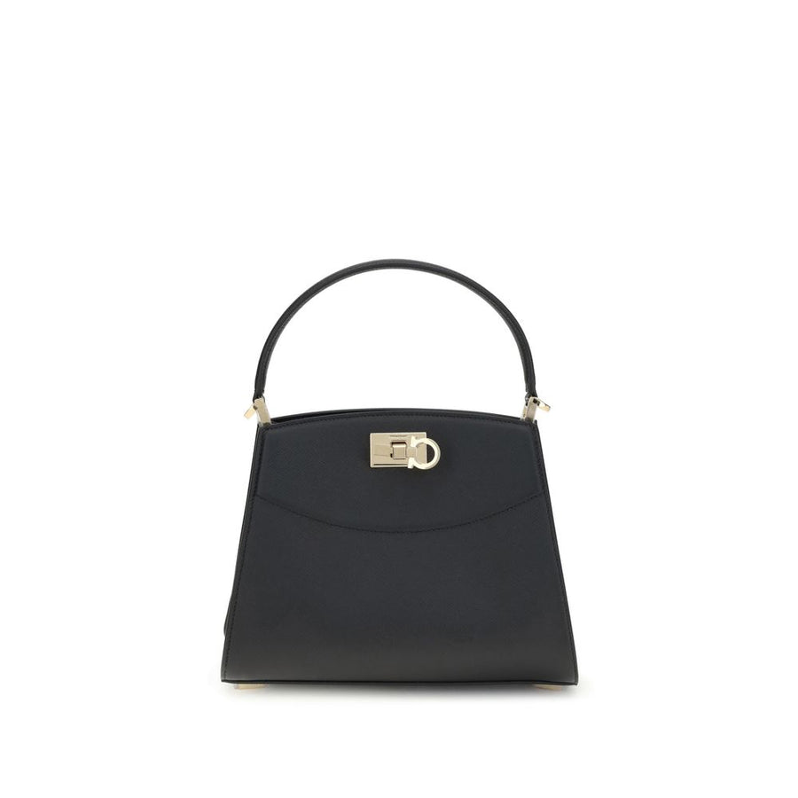 Black Calf Leather Bos Taurus Handbag