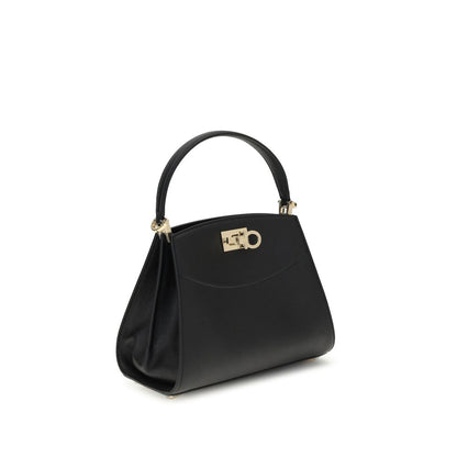 Black Calf Leather Bos Taurus Handbag