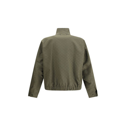 Green Cotton Bomber
