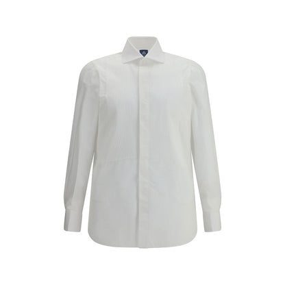 White Cotton Dress Shirt