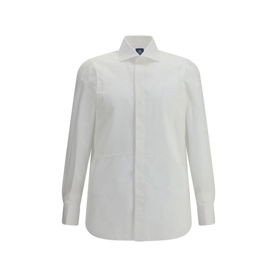 White Cotton Dress Shirt