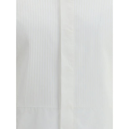 White Cotton Dress Shirt