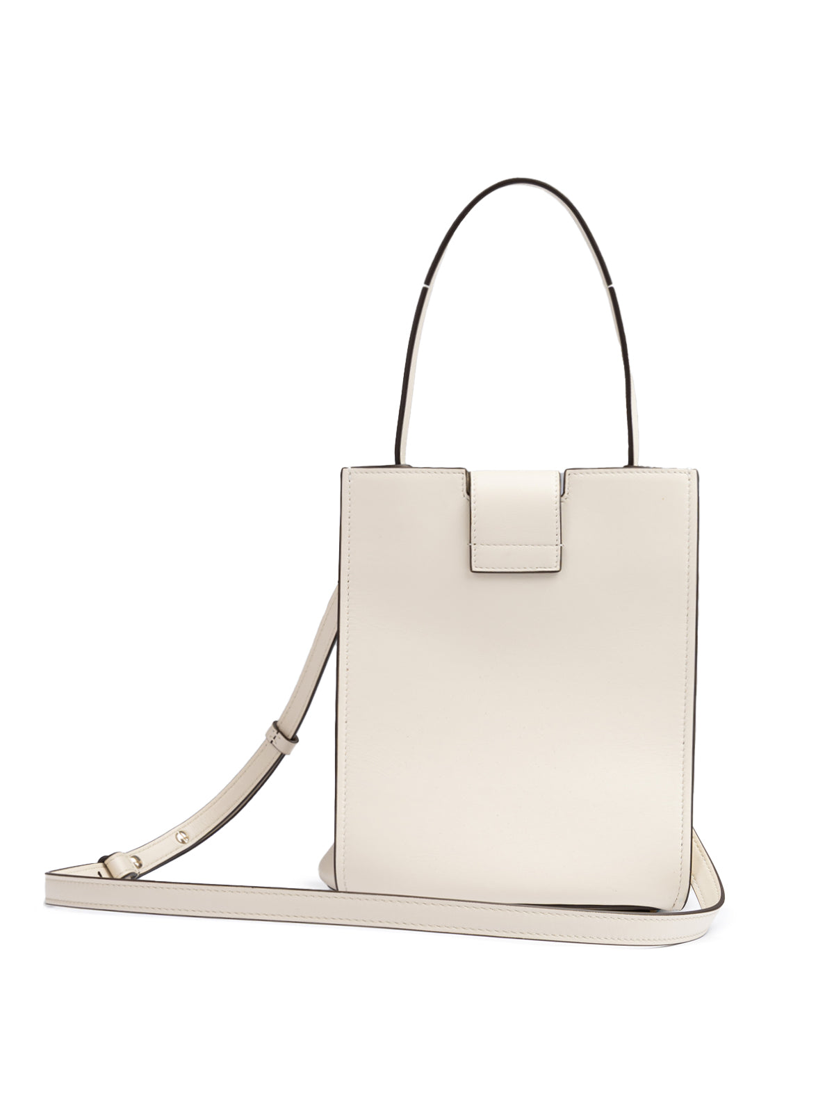 White Leather Shoulder Bag