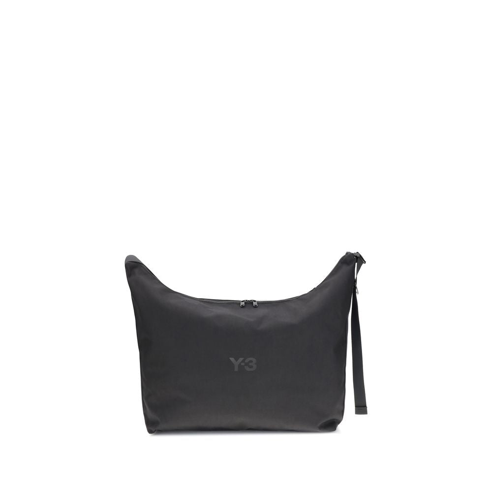 Black Polyamide Shoulder Bag