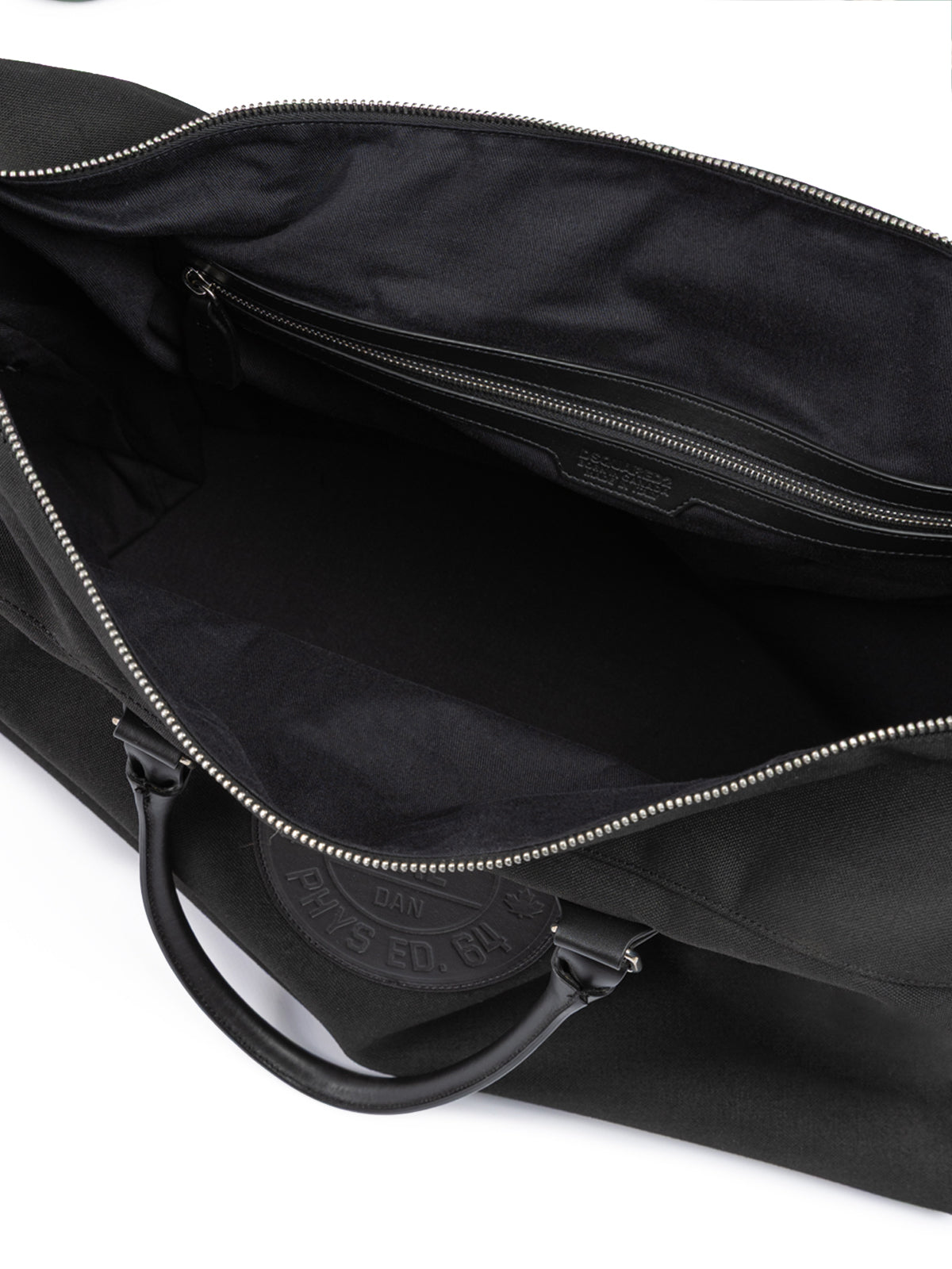 Black Fabric Weekend Travel Bag