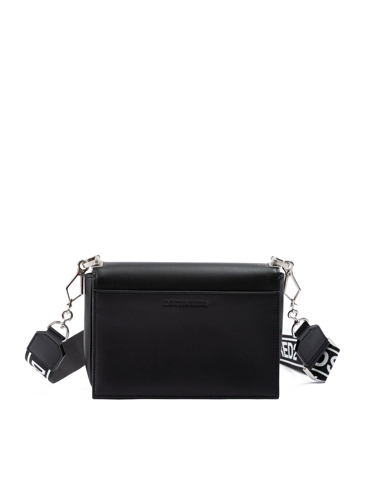 Black Leather Crossbody Bag