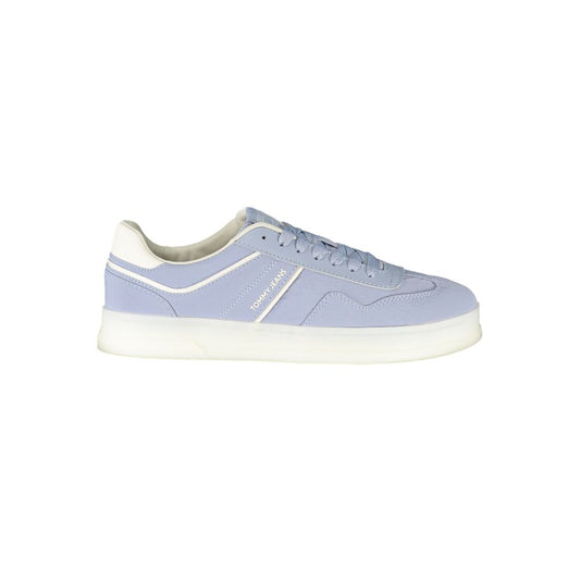 Blue Polyester Sneaker