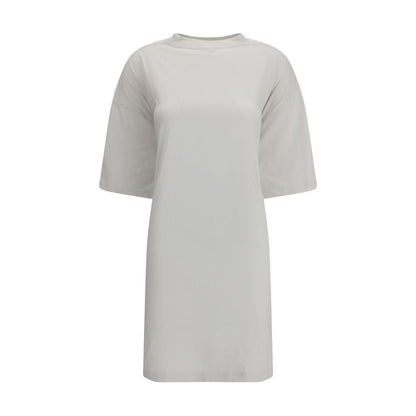 White Cotton Casual Dress