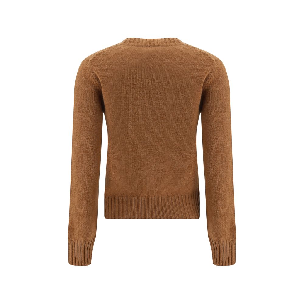 Brown Cashmere Sweatshirt