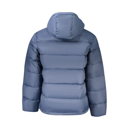 Blue Polyamide Jackets & Coat