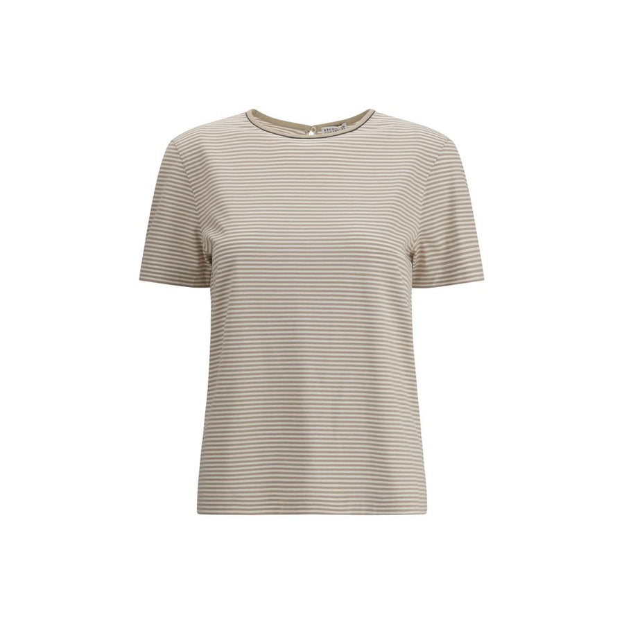 Striped jersey T-Shirt