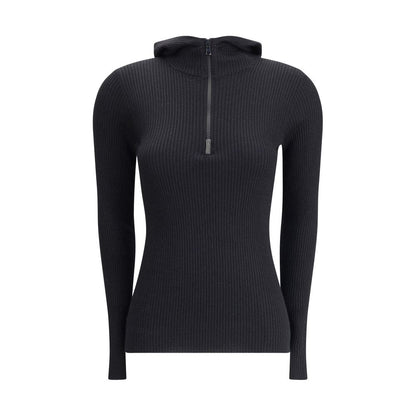 Black Cashmere Sweatshirt