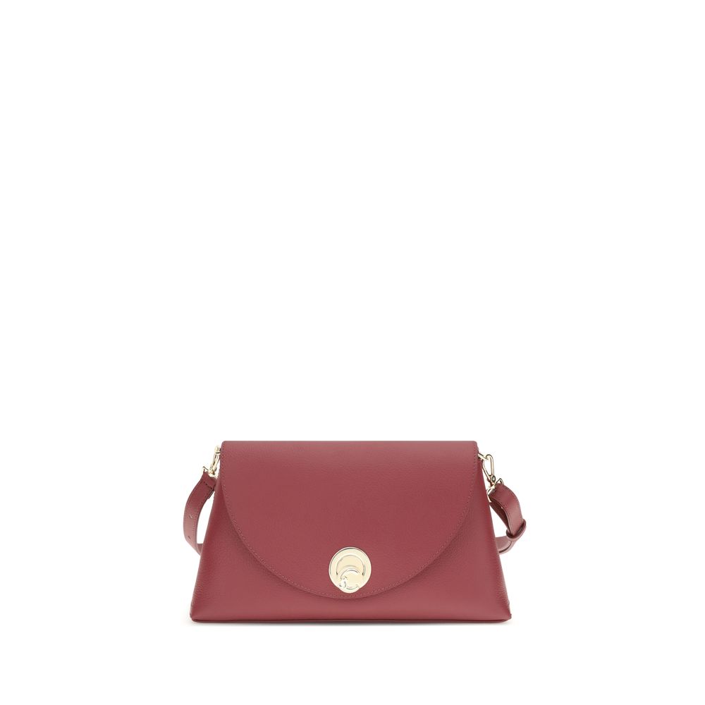 Red Calf Leather Bos Taurus Shoulder Bag