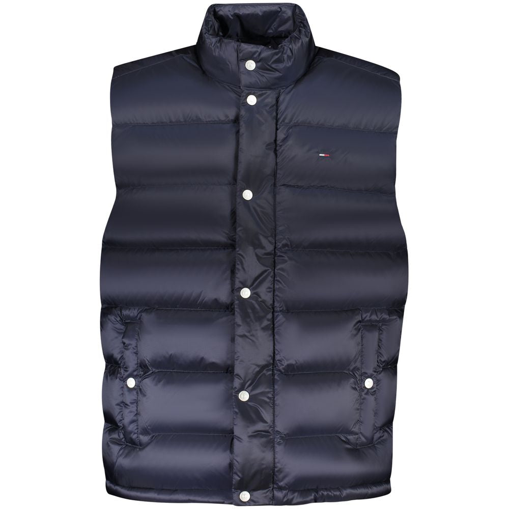 Blue Nylon Jackets & Coat