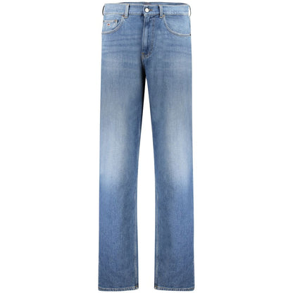 Blue Cotton Men Jeans