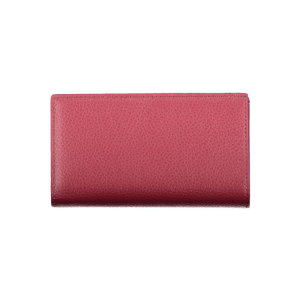 Purple Leather Women Wallet