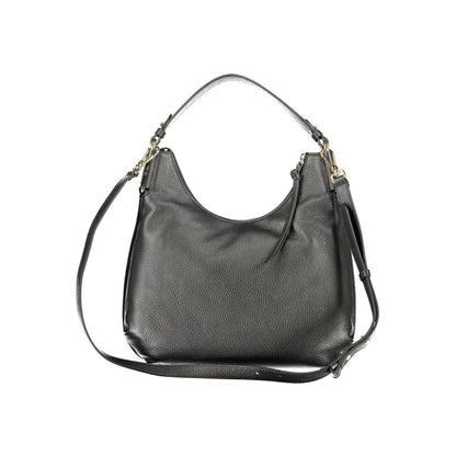 Black Leather Women Handbag