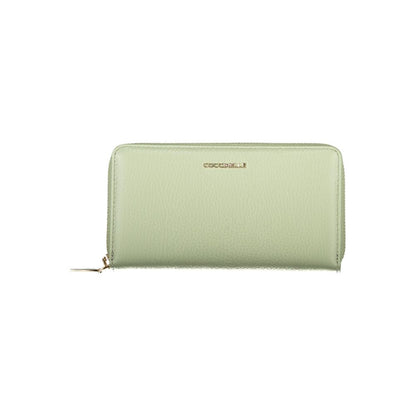 Green Leather Women Wallet