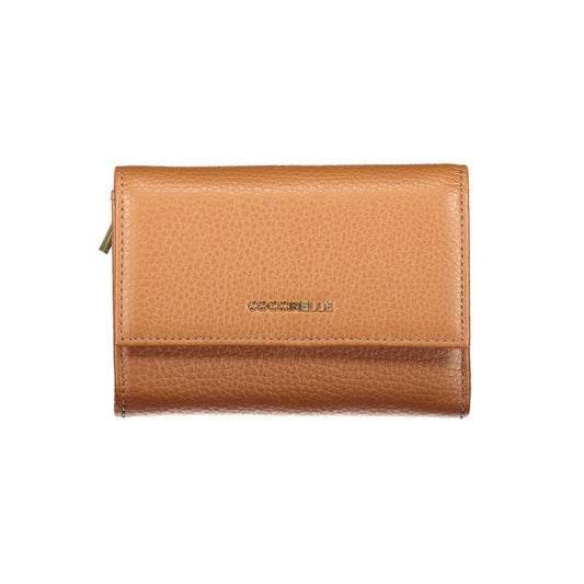 Brown Leather Women Wallet