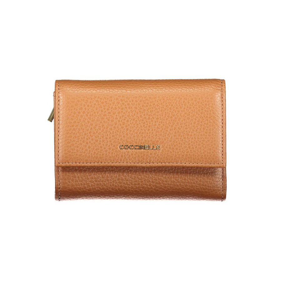 Brown Leather Women Wallet