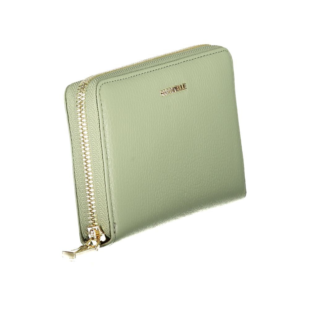 Green Leather Women Wallet