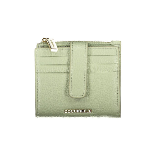 Green Leather Women Wallet