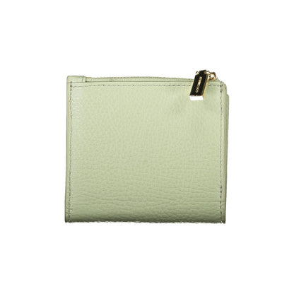 Green Leather Women Wallet