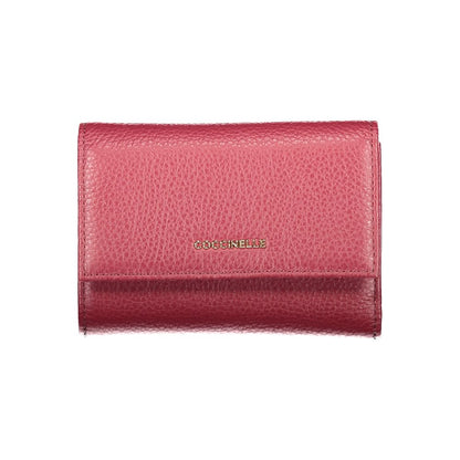 Purple Leather Women Wallet