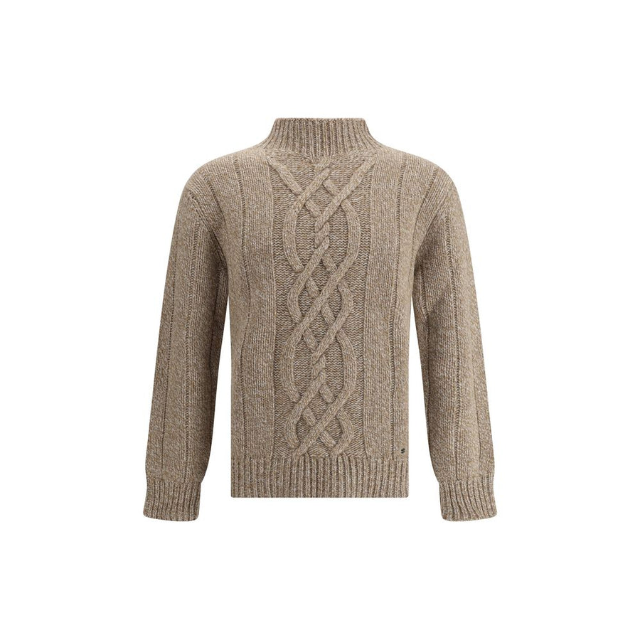 Beige Wool Sweatshirt