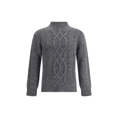 Gray Wool Sweatshirt