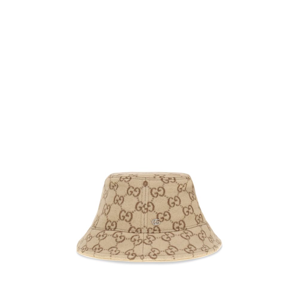 GG jacquard wool Bucket Hat
