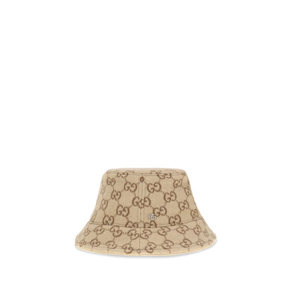 GG jacquard wool Bucket Hat