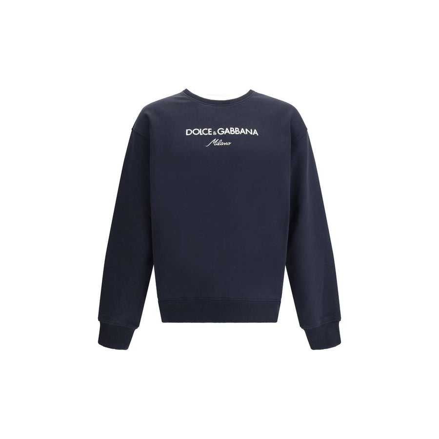 Blue Cotton Sweatshirt