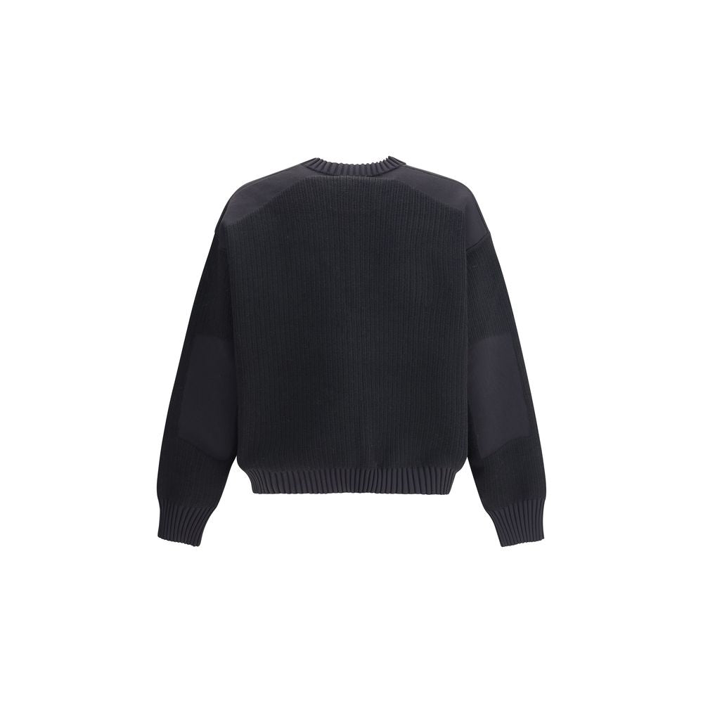 Black Wool Sweatshirt