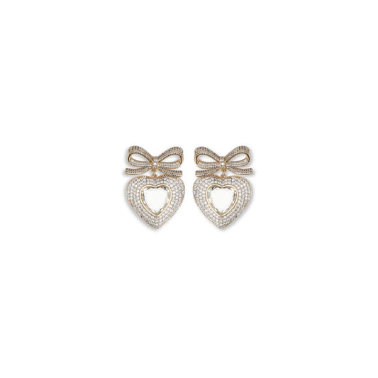Gold Brass Earrings